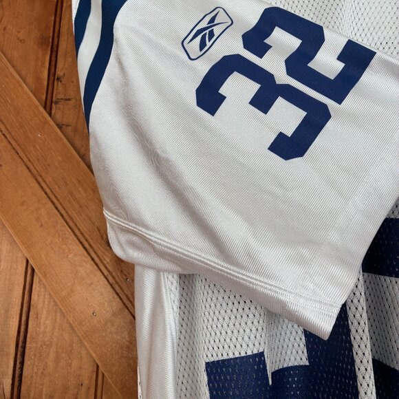 Reebok 2004 Edgerrin James Colts #32 Jersey L White NFL On Field Vintage - Picture 5 of 7